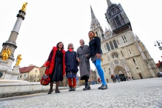 Jacqueline Bat, Lana Bobić, Jadranka Brnčić,, Marina Škrabalo Foto: Boris Ščitar - Večernji list 